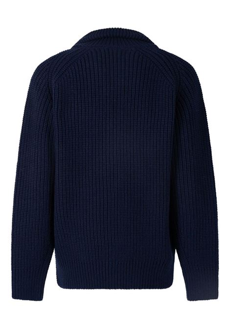 maglione 03190 monty bis 2707 m.k. uomo navy DRIES VAN NOTEN | 252-021217-2707509